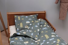 By Mats - Bed Linen Baby Size 70 x 100 cm - Green Village (MAT138)