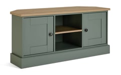 Argos Home Winchester 2 Door Corner TV Unit - Green