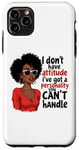 Coque pour iPhone 11 Pro Max Femme noire Reine africaine Afro Melanine Poppin Black History