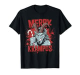 Merry Krampus Christmas Ugly Monster Men Women Kids Funny T-Shirt