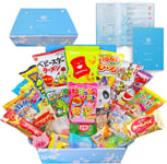 Japanese Snacks & Candy Box & English Pamphlet 30 x Dagashi Sweets Candy Vale...