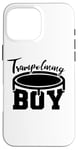 Coque pour iPhone 16 Pro Max Trampoline Guy Entraîneur de trampoline