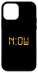 Coque pour iPhone 12 mini Motif orange The Time Is Now