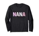 This Nana Wears Her Heart On Her Sleeve Long Sleeve T-Shirt