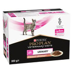 Purina Pro Plan Veterinary Diets Feline UR ST/OX - Urinary Salmon - 10 x 85 g