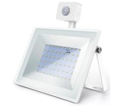 Aigostar - LED-valonheitin anturilla LED/50W/230V 4000K IP65 valkoinen