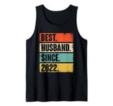 2nd Year Wedding Anniversary Epic Best Husband Since 2022 Tank Top