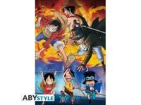 Poster - One Piece - Ace Sabo Luffy - 91.5 x 61 cm - ABYstyle