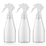 3 st 200ml Plast Liten Sprayflaska Transparent För Vattenspruta