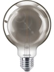 Philips LED-lyspære Classic Globe Ø95 2W/818 (11W) Smoky E27