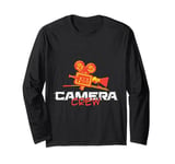 Old School Camera Crew Movie Team Long Sleeve T-Shirt