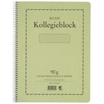 Kollegieblock A4, rutat, 90g, 5st 5st