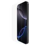 Belkin ScreenForce InvisiGlass Protection d'écran pour iPhone 16 Pro Max (protection antirayure, support Easy-Align, pose sans bulles d'air, verre recyclé, vitre protection pour iPhone 16 Pro Max)