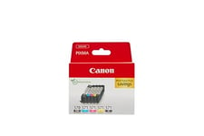 Canon PGI-570 BK CLI-571 BK C M Y PGBK Pack of 5 cartridges (Black Cyan Magenta Yellow Office Black Colour) Genuine (Recycled Cardboard Multipack)