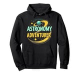 Space and Rocket Science for Kids Fun STEM Space Exploration Pullover Hoodie