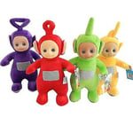 Teletubbies Plyschdjur Stoppad Dockor Barn Jul Födelsedagspresent 25/38/50cm_f (25cm Röd)