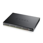 Zyxel XGS2220-54FP Håndtert L3 Gigabit Ethernet (10/100/1000) Strøm over Ethernet (PoE)