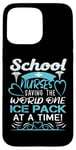 Coque pour iPhone 15 Pro Max School Nurses Saving The World One Ice Pack At A Time