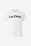 Les Deux - T-shirt Charles - Vit