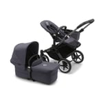 Bugaboo - Poussette Donkey 5 Mono complète - Graphite / Stormy blue