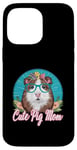 Coque pour iPhone 14 Pro Max Maman de cochon d'Inde pour les propriétaires de cochons d'Inde éleveurs de cochons d'Inde