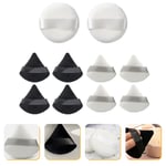 10pcs Cosmetics Makeup Puff Power Puffs Girls Makeup Beauty Triangle Powder Puff