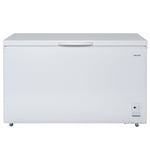 electriQ 400 Litre Chest Freezer - White