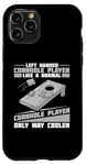 Coque pour iPhone 11 Pro Jeu de cornhole amusant lancer compétition sportive