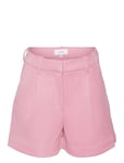 Vmsia Hw Short Shiny Shorts Girl Pink Vero Moda Girl