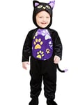 Travis Designs Bébé Fille Halloween Lil Kitty Cutie Déguisement Chat 12-18 Mois