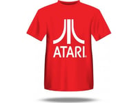 Scuderia Ferrari F1 Team T-Shirt Med Vit Atari-Logotyp För Herrar / Röd / S