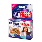 KATFRESH Power Filter - Filtre à odeurs de bac à litière Efficace - Réduit Les odeurs d'urine et Les gaz ammoniaqués dans Le bac à litière - 1x Filtre désodorisant pour 30 Jours