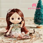 New 16 Cm BJD Mini Doll 13 Movable Joint Girl Baby 3D Big Eyes Beautiful DIY