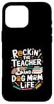 Coque pour iPhone 16 Pro Max 100 Pat-some Days of School - Motif mignon amoureux des chiens