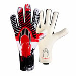 HO Soccer Pro Evolution Squadra Negative England Gants de Gardien de But Unisexe pour Adulte Rouge/Blanc 7,5 cm