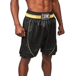 LEONE 1947, Short de Boxe Haut de Gamme, Adulte Unisexe, Noir, XL, AB240