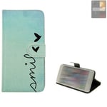 360° wallet case protective cover for Asus ROG phone 8 Pro Edition Design smile