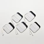 10PCS Tens Massager Electrode Pads Återanvändbara självhäftande kuddar