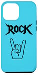 Coque pour iPhone 12 Pro Max Cornes à main Cool Band Rock and Roll Heavy Metal Music Concert