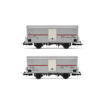 FS 2-UNIT PACK REFIGERATED WAGONS EP.IV 1:87 Rivarossi Treni Die Cast Modellino