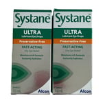 1 x Systane Ultra Lubricant Eye Drops - 10ml Preservative Free - New box