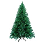 Sapin de Noël artificiel 150cm (ø env. 80cm) avec environ 350 pointes. décoration de sapin. y compris support de sapin de Noël en métal. montage