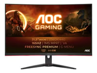 AOC 32" Curved gamingskjerm CQ32G2SE/BK