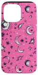 Coque pour iPhone 14 Pro Max Aura Coque de téléphone esthétique rose - Motif super mignon