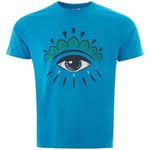 T-shirt Kenzo  T-SHIRT Homme Eye bleu