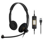 Sennheiser Sc 60 Usb Ml Sc 30/60 Uc Deployment Headset Range (Binau... NEW