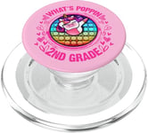 2nd Grade Pop It Fidget Toy Dabbing Unicorn Back To School PopSockets PopGrip for MagSafe