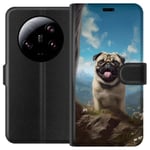 Plånboksfodral till Xiaomi 13 Ultra med Glad Hund motiv