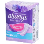 Always Discreet Fuites Urinaires Protection Intégrale Serviettes Culotte D'Incontinence 10 pc(s)