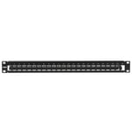 BLACK BOX CAT7 PATCH PANEL 24 PORT BLANK